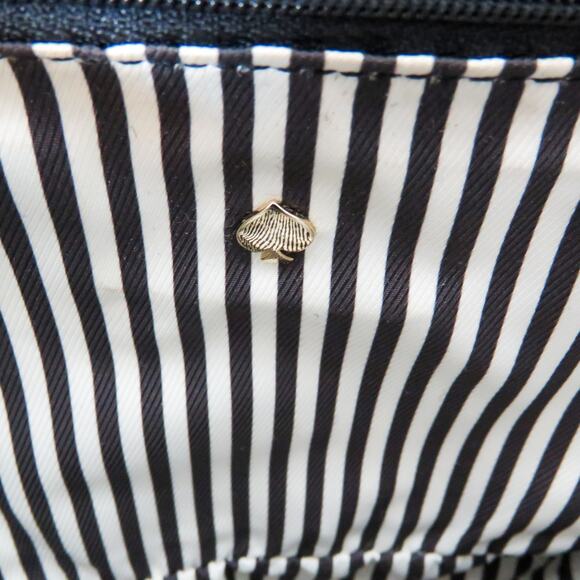 Kate Spade Raleigh Walker Park Wool Crossbody Bag Charcoal Gray Wool Felt Bag - Picture 10 of 11